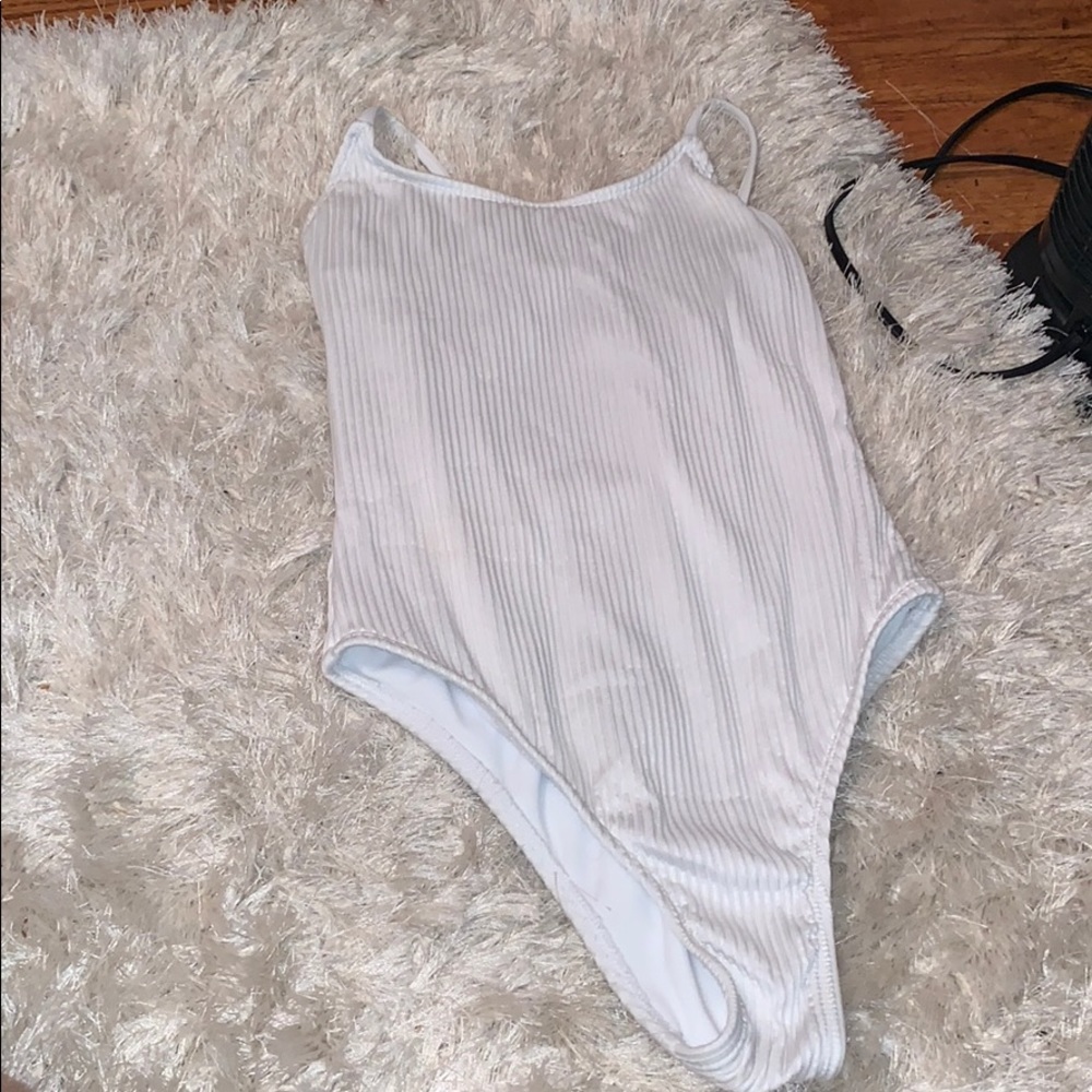 One piece bathing suit